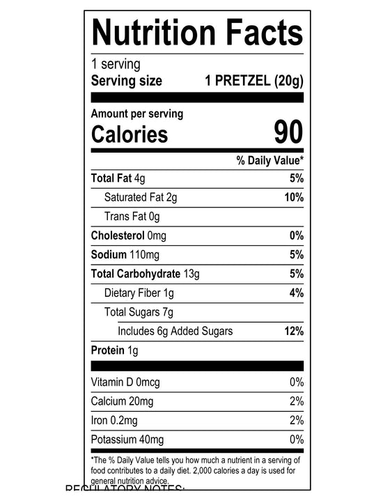 Holiday Milk Chocolate Covered Pretzel Twist 1pc