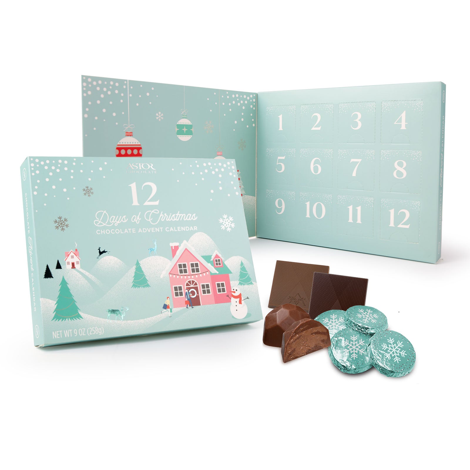 12 Days of Christmas Holiday Advent Calendar – Astor Chocolate