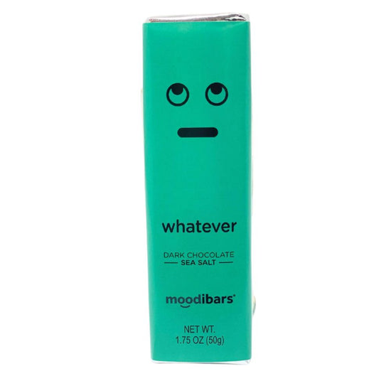 Whatever Moodibar - Dark Chocolate Sea Salt 1.5 oz Bar