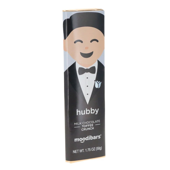 Moodibar™ Matrimony Hubby - Milk Chocolate Toffee Crunch 1.5 oz Bar