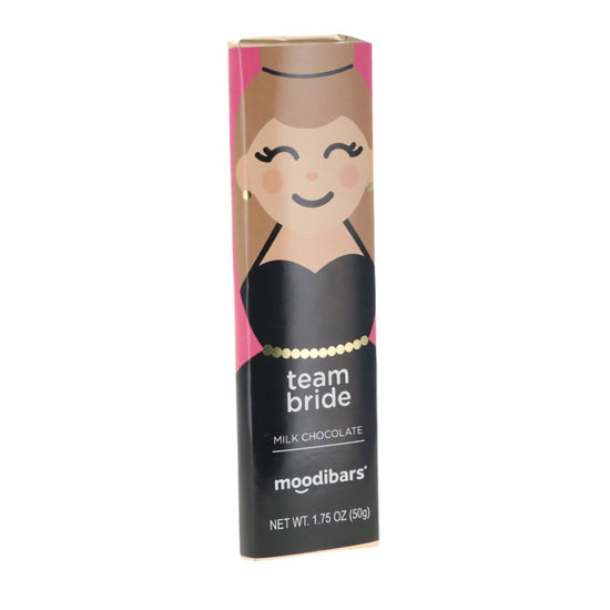 Moodibar™ Matrimony Team Bride - Milk Chocolate 1.5 oz Bar