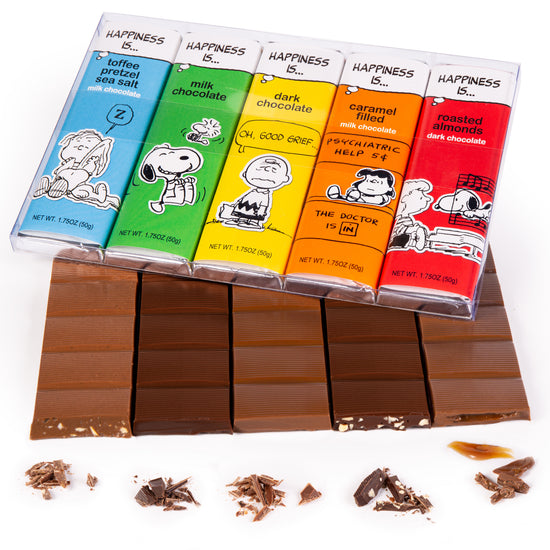 Happiness is...Being Together! Peanuts® Assorted 5-Bar Pack