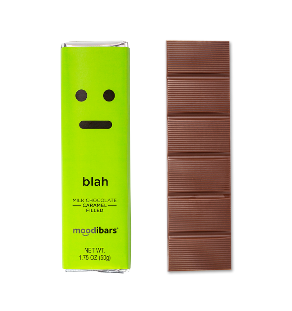Moodibars Blah (1.75oz) - Milk Chocolate Caramel Bar Moodibars Blah (1.75oz) - Milk Chocolate Caramel Bar