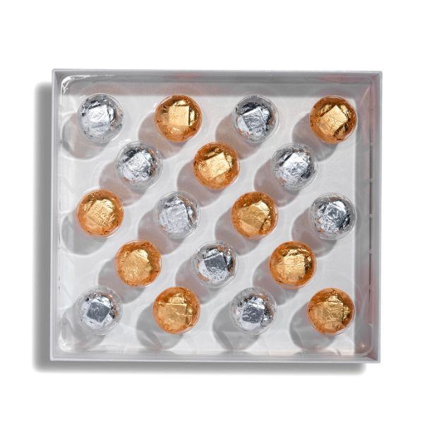 Vegan Hazelnut Filled Truffles