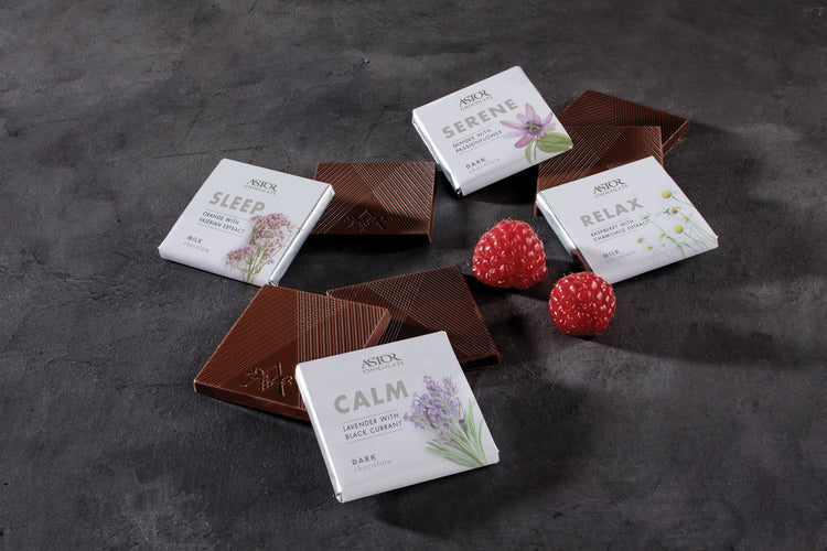 Herbal Infused Chocolate Squares Collection