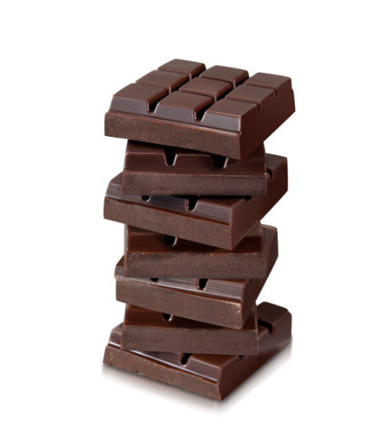 Ingredients 54% Sea Salt Belgian Dark Chocolate 100 Calorie Bar - 24 Case Pack