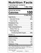 Ingredients 54% Sea Salt Belgian Dark Chocolate 100 Calorie Bar - 24 Case Pack