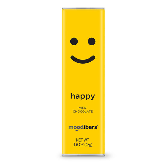 Happy Moodibar - Creamy Milk Chocolate Bar 1.5oz Bar
