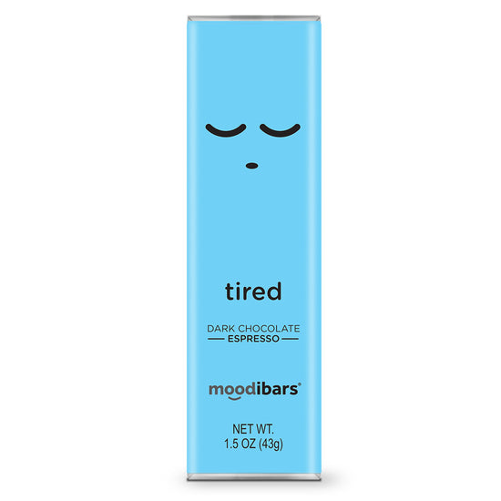 Tired Moodibar - Dark Chocolate Espresso 1.5oz Bar