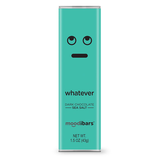 Whatever Moodibar - Dark Chocolate Sea Salt 1.5 oz Bar