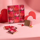 18pc Assorted Chamomile Raspberry Milk Chocolate & 54% Dark Chocolate Valentine&