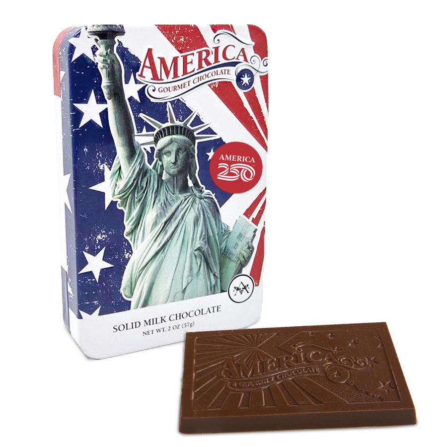 America 250™ - America Souvenir Tin – Astor Chocolate