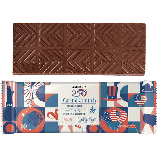 America 250™ - Milk Chocolate Crispy Rice Mega Bar 9.2oz