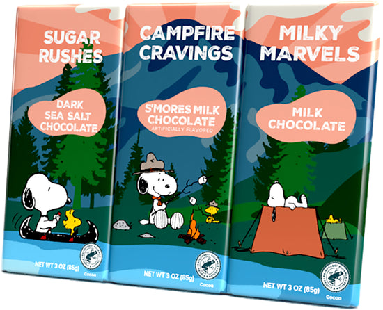 Peanuts® Camp Snoopy 2.75oz 3-Bar Pack