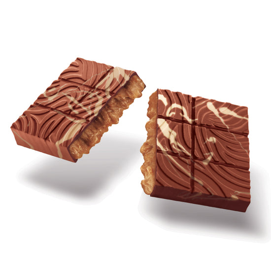Gudlife - Dubai Style Milk Chocolate Cookie Butter 3oz Mega Krunch Bar