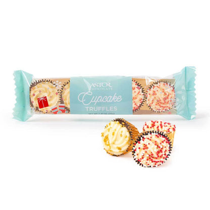 Holiday Cupcake Truffle Flowpack 5pc