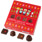 Peanuts® 12pc Holiday Assorted Truffle Box - "Fa La La La La"