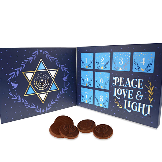 8 Days of Hanukkah Chocolate Calendar - 8pc