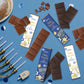 Hanukkah 4-Bar Milk Chocolate and Dark Chocolate Pack