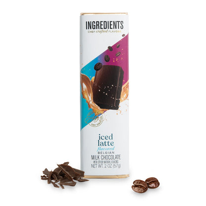 Ingredients Iced Caramel Latte Milk Chocolate 1.75 oz Bar