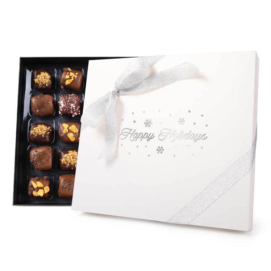Holiday Enrobed Marshmallow Gift Box 25pc