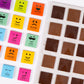 Moodibars Gourmet Belgian Chocolate Squares 10pc Gift Set
