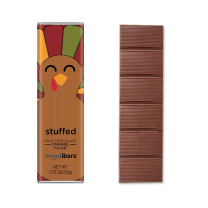LIMITED EDITION Stuffed Milk Chocolate Caramel Filled 1.75oz Moodibar