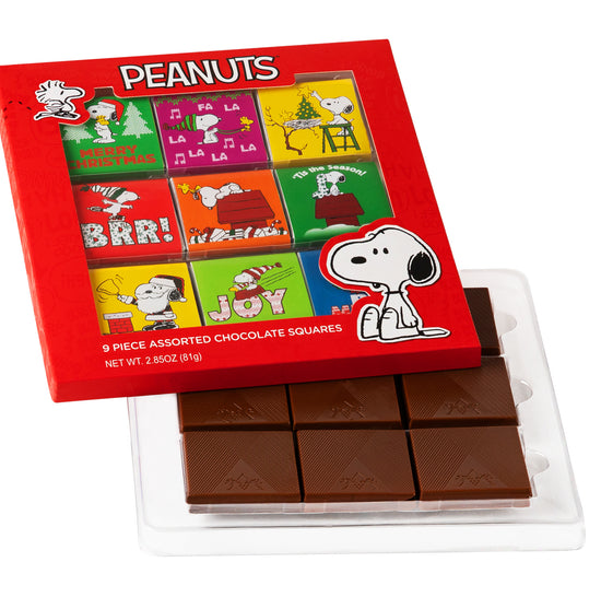 A Very Snoopy Christmas - Peanuts® 9pc Christmas Tile Gallery