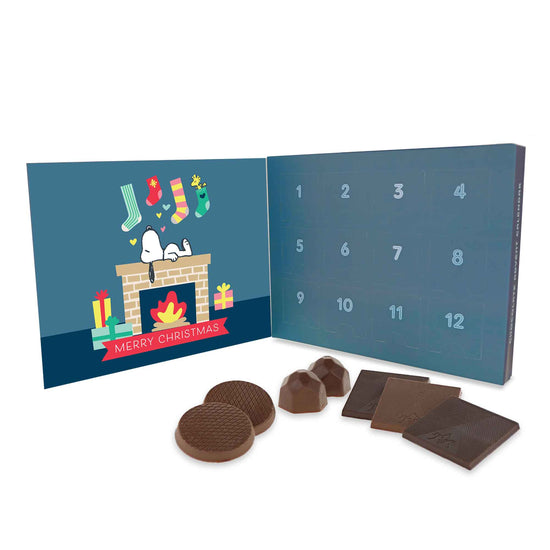 Peanuts® 12 Days of Christmas Chocolate Advent Calendar - 12pc