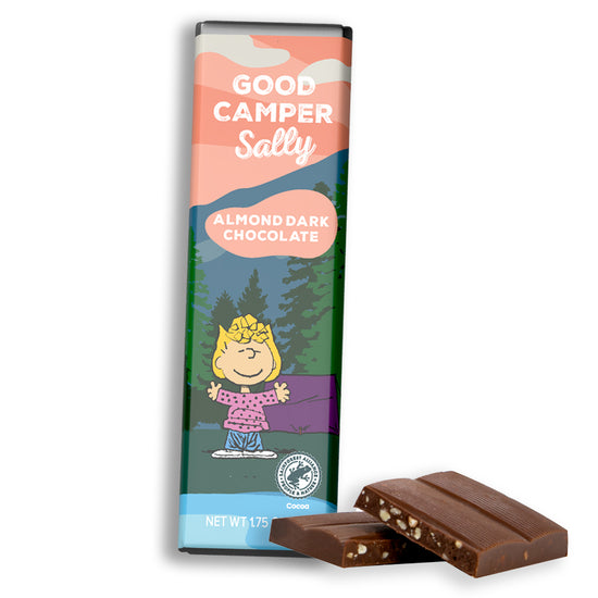 Peanuts® Good Camper Sally Almond Dark Chocolate 1.5oz Bar