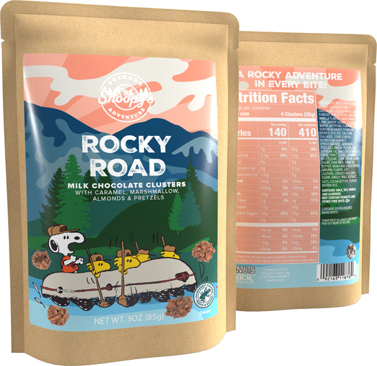 Peanuts® Camp Snoopy Rocky Road Milk Chocolate Clusters