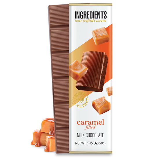 Ingredients Caramel Filled Milk Chocolate 1.75oz Bar
