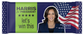 2024 Election Kamala Harris Milk Chocolate Crisped Rice Mega Bar | 9.2oz