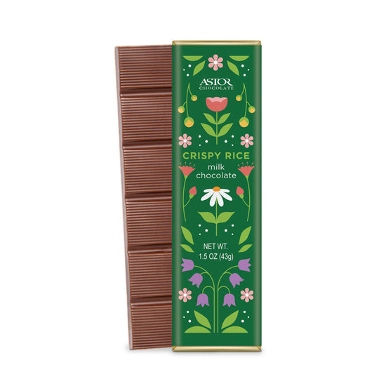 Spring Collection - Crispy Rice Milk Chocolate Bar 1.5oz