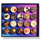 Gourmet Filled and Decorated Truffle Cups 20pc Gift Box